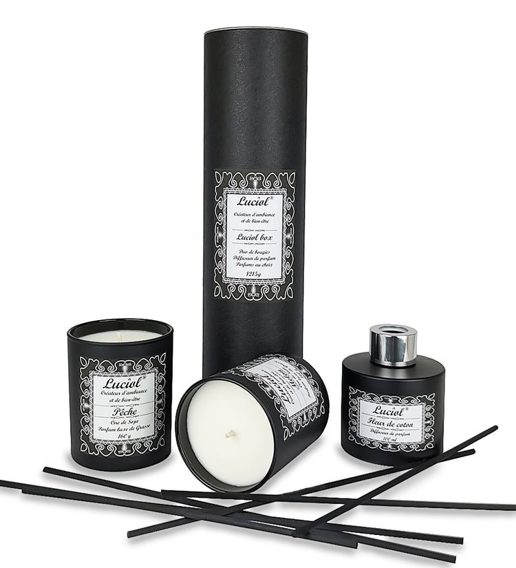 Duo de bougies + diffuseur