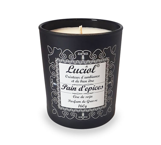 Bougie naturelle parfumée 160g Pain d'épices